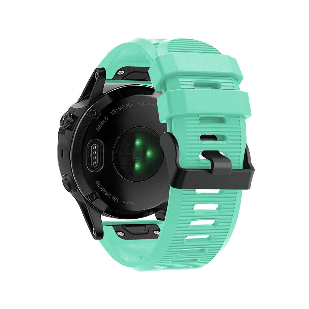 Garmin Fenix 8 Pro - 51mm Silicone Strap (Aqua)