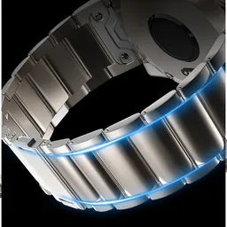 Bracelet titane magnétique Garmin Instinct 3 - 50mm (titane)