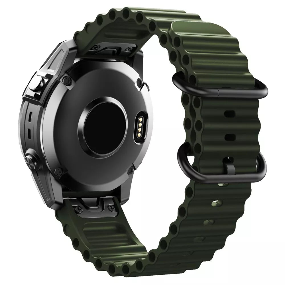Garmin D2 Bravo Ocean Strap (Army Green)