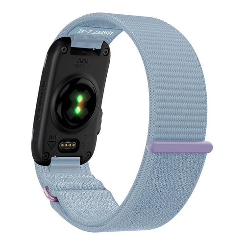 Bandz Bracelet nylon 'Classique' Garmin Cirqa (bleu clair)
