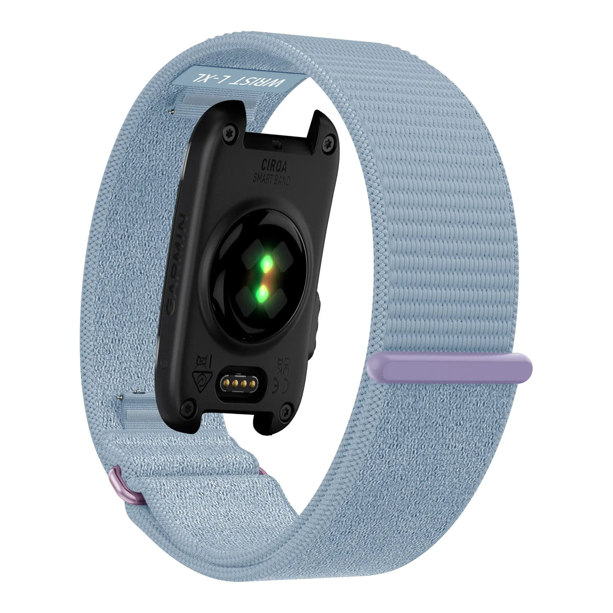 Bandz Bracelet nylon 'Classique' Garmin Cirqa (bleu clair)