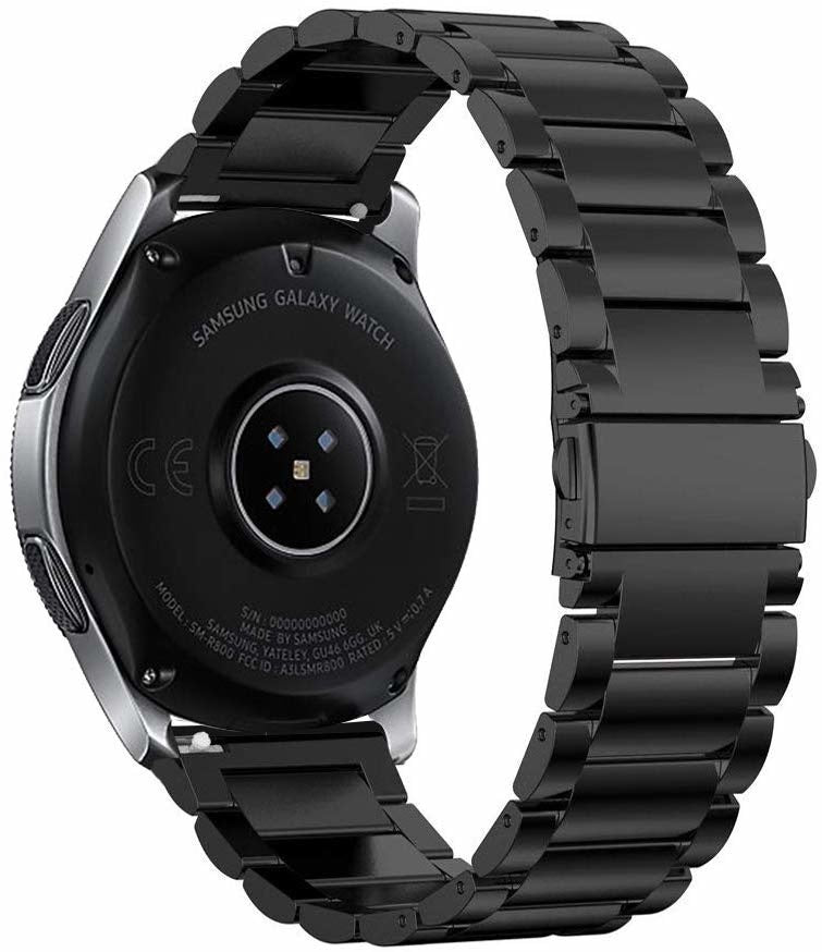 Bracelet acier Garmin Venu SQ 2 (noir)