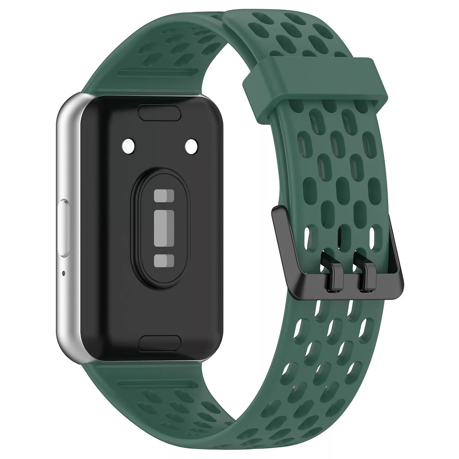 Bracelet silicone respirant Samsung Galaxy Fit 3 (vert)