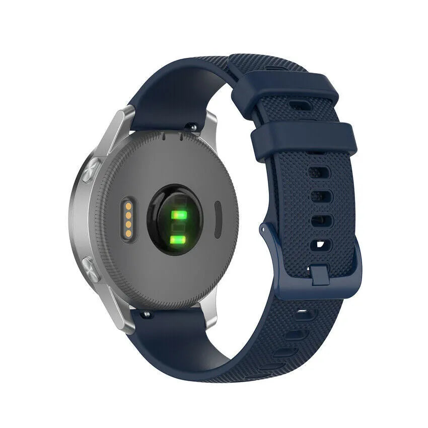 Bracelet silicone Fossil Gen 4 Venture HR (bleu foncé)