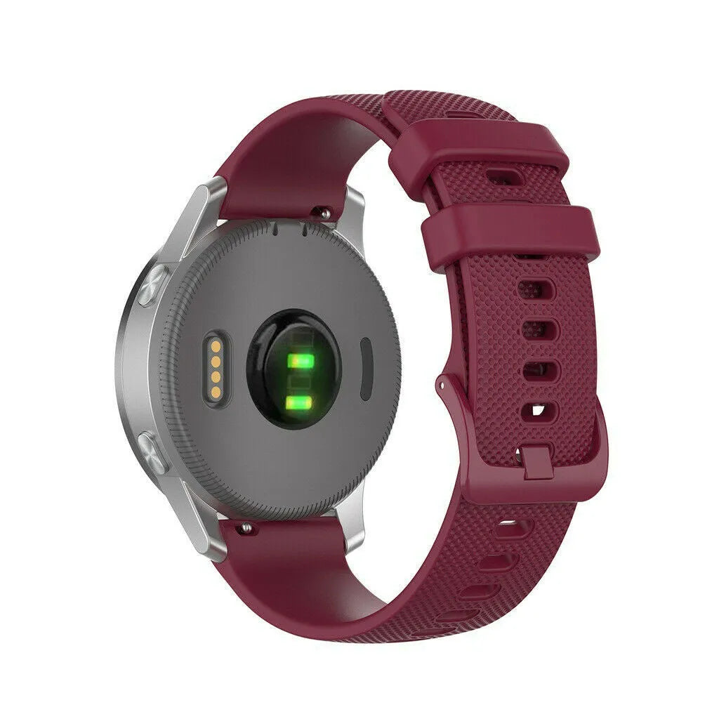 Bracelet silicone OnePlus Watch 3 - 43mm (bordeaux)