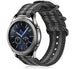 Bracelet nylon boucle Samsung Gear S3 (noir/gris)