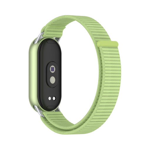 Bracelet nylon moderne Xiaomi Smart Band 8 (vert)