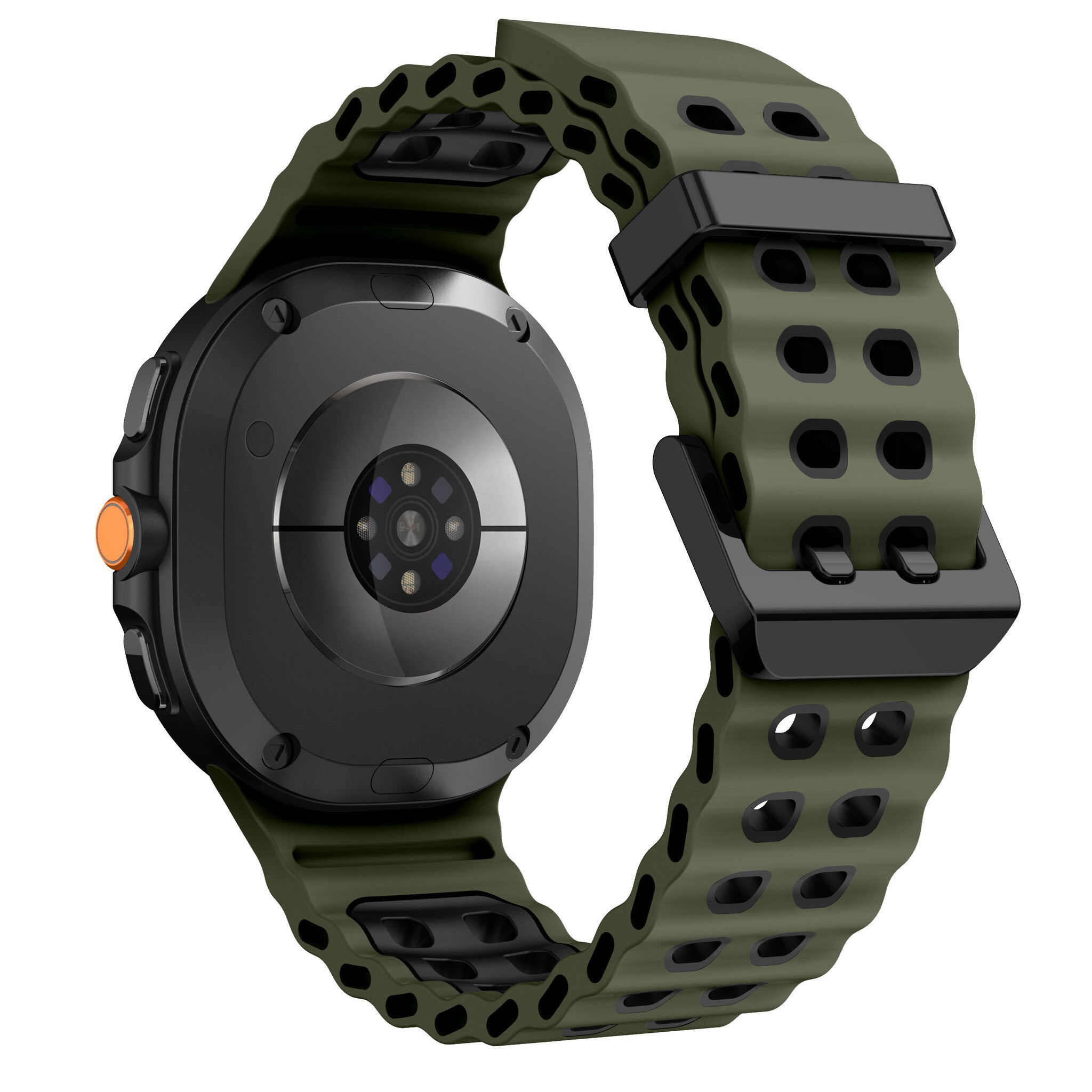 Samsung Galaxy Watch 9 - 40mm Ocean Strap (Olive Green/Black)