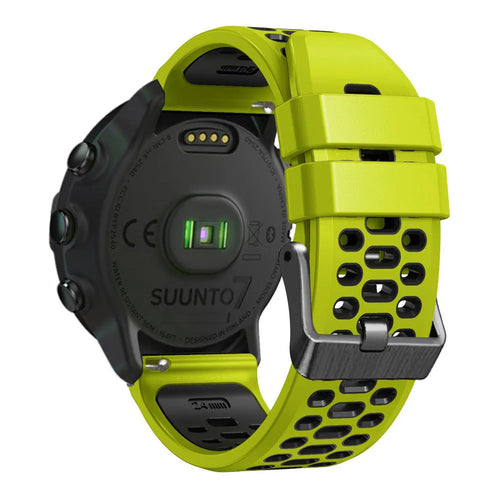 Bracelet sport avec boucle Stahlgear Zeus (lime/noir)