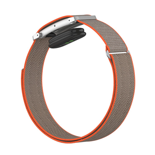 Biceps nylon bracelet Fitbit Air (gris/orange)