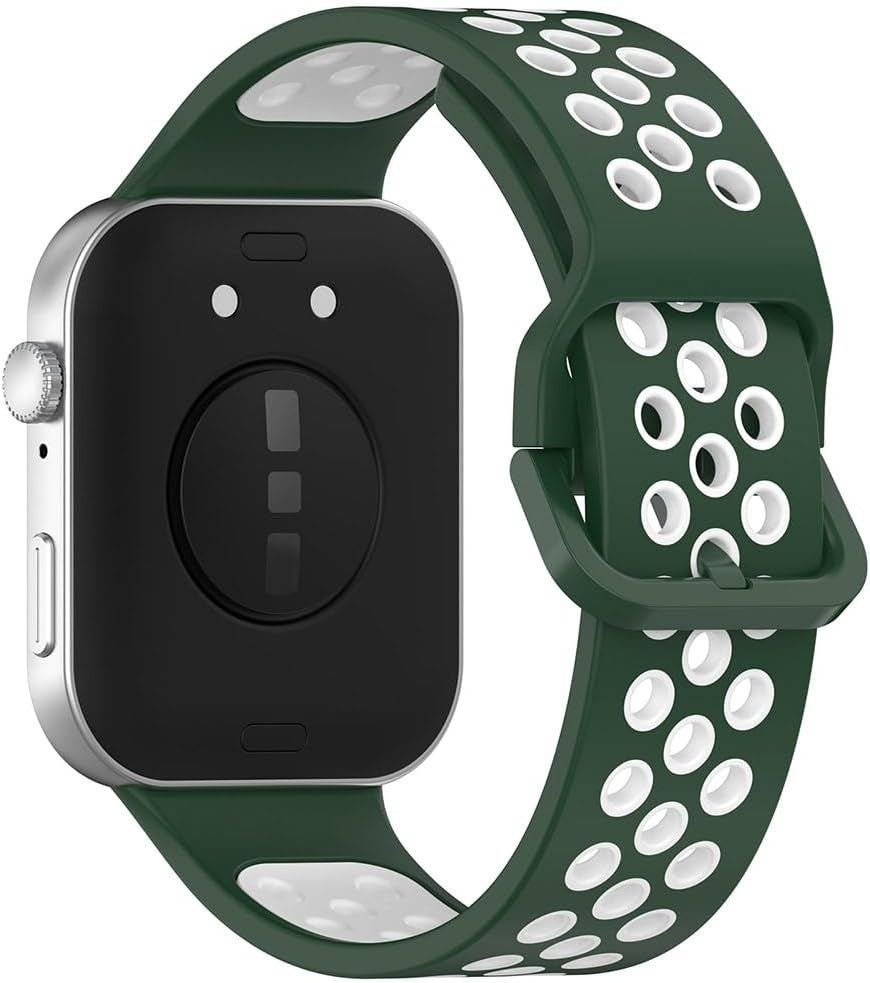 Bracelet sport Huawei Watch Fit 4 (vert/blanc)