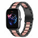 Bracelet acier Amazfit GTS 3 (noir/rose)