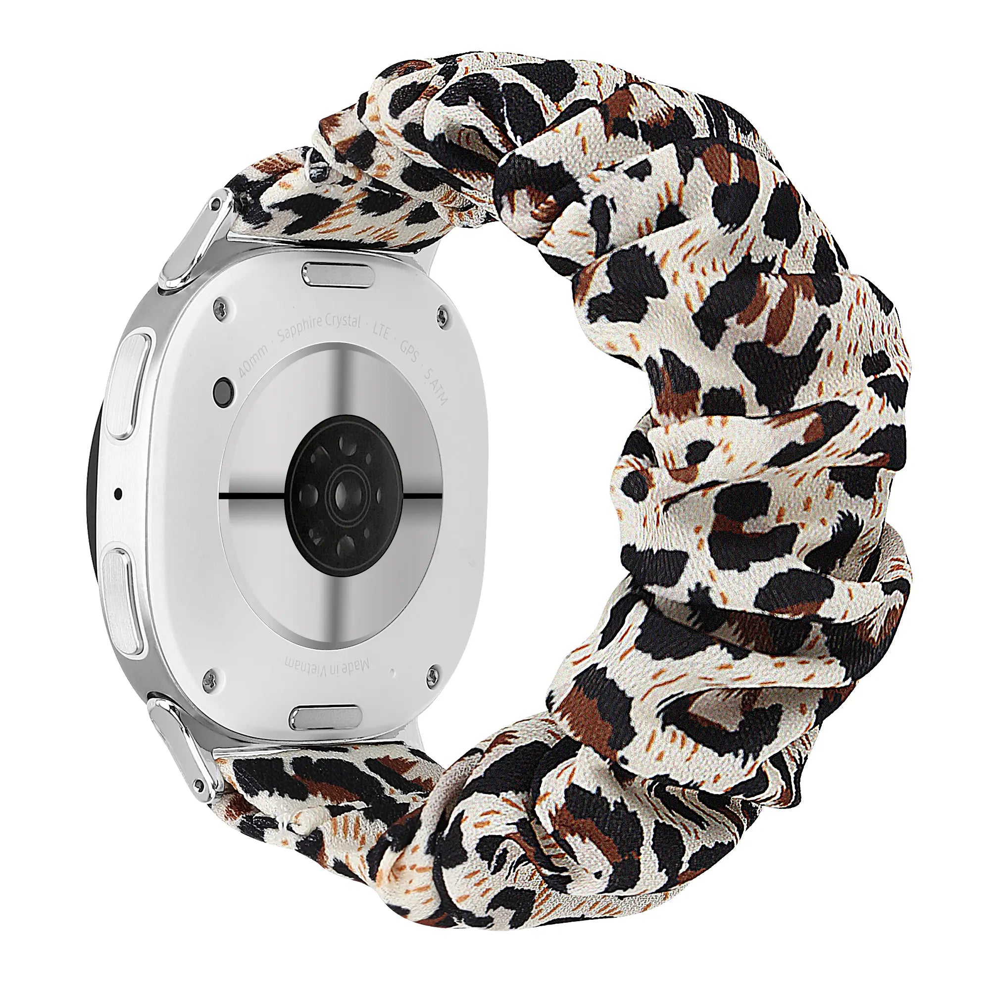 Bracelet élastique Samsung Galaxy Watch 9 - 44mm (léopard)