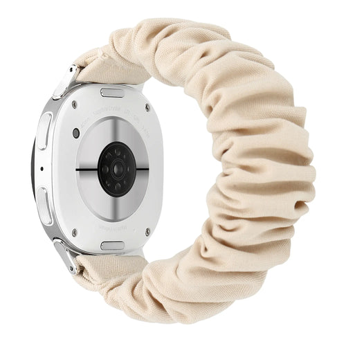 Samsung Galaxy Watch 8 Classic Scrunchie Strap (Starlight)