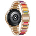 Bracelet résine acier Huawei Watch GT 3 42mm (or rose/coloré)