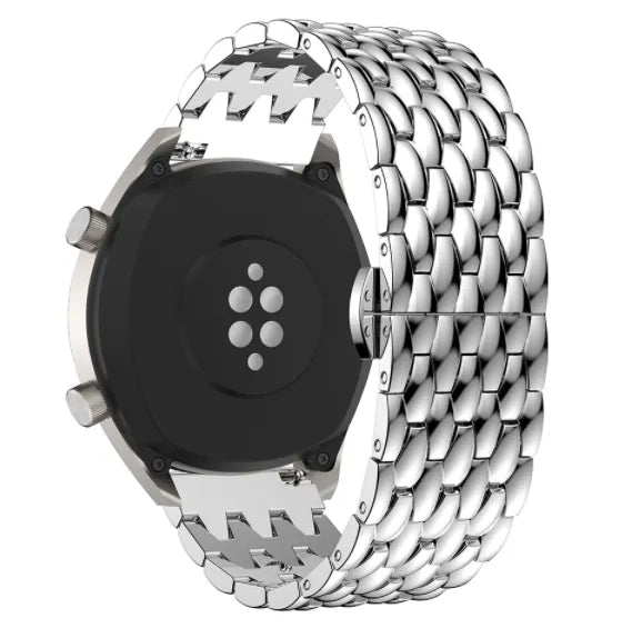 Bracelet acier Dragon Honor Magic Watch 2 (argent)