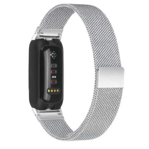 Fitbit Inspire 3 Milanese Strap (Silver)