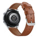 Bracelet montre cuir moderne 22mm - universal (marron)