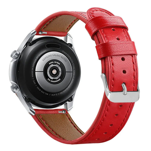 Bracelet cuir moderne Coros Apex 2 Pro (rouge)