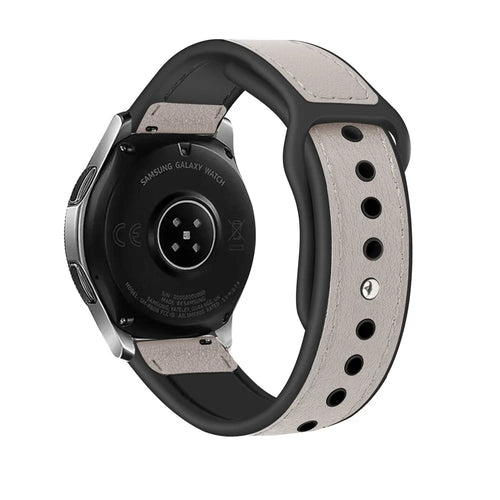 Coros Apex 2 Pro Leather Hybrid Strap (White)