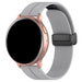 Bracelet silicone D-buckle Polar Vantage M (gris clair)