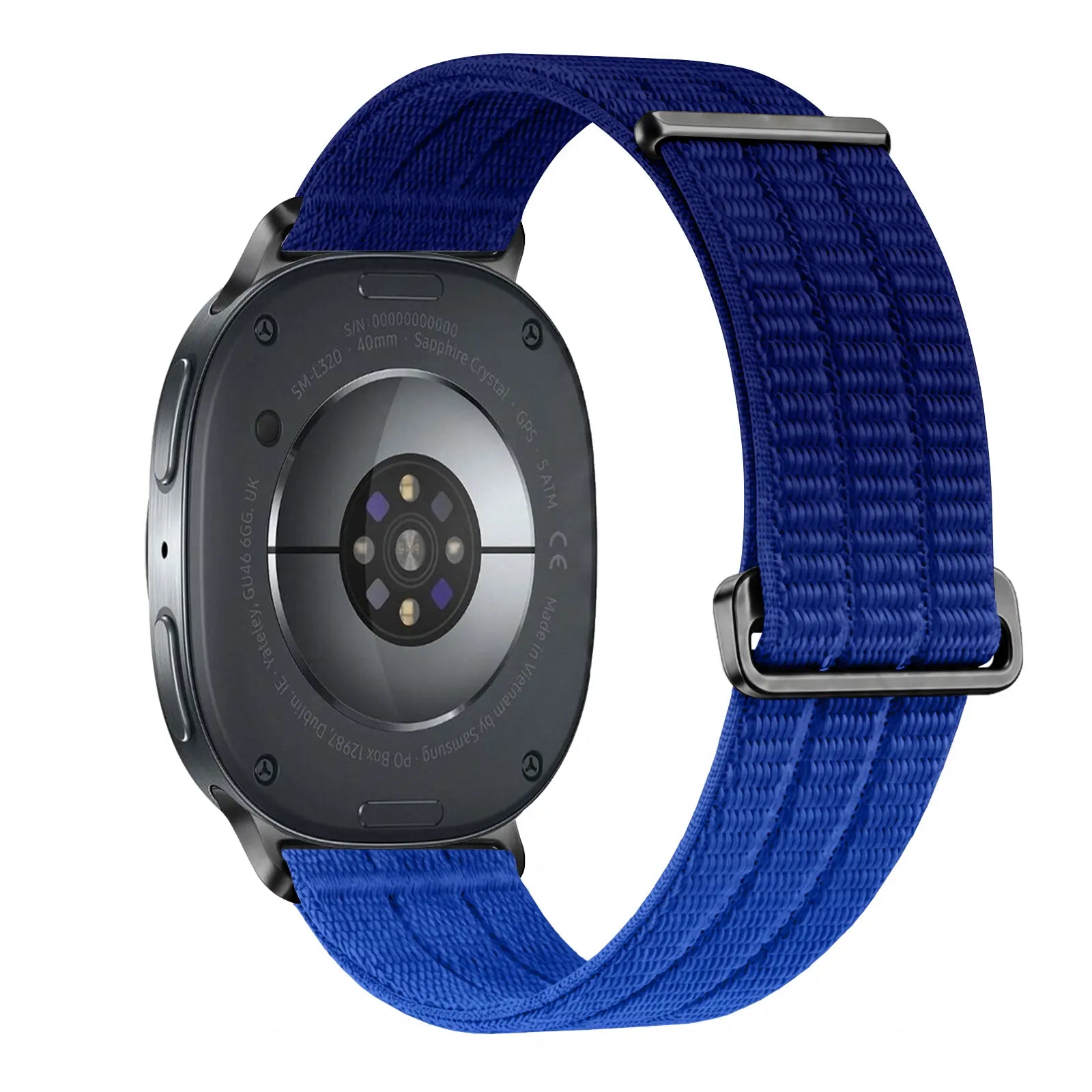 Bracelet nylon air Samsung Galaxy Watch 9 - 40mm (bleu dégradé )