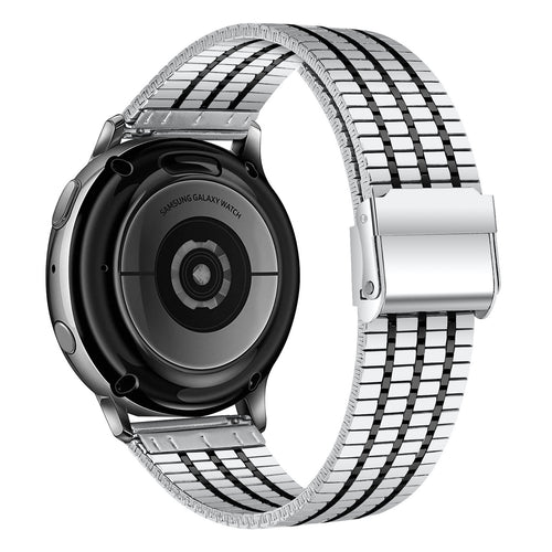 Bracelet acier fine Amazfit Bip 5 (argent/noir)