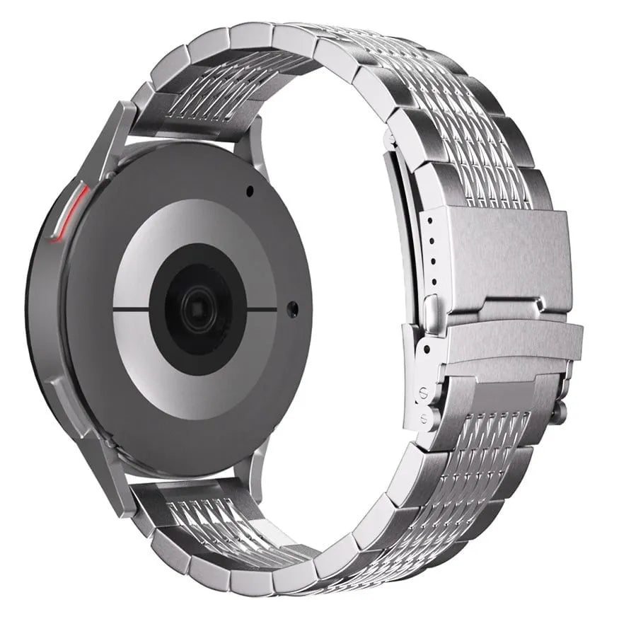 Bracelet luxe à maillons acier Amazfit Cheetah (Pro) (argent)