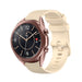 Samsung Galaxy Watch 3 41mm Premium Silicone Strap (Beige)