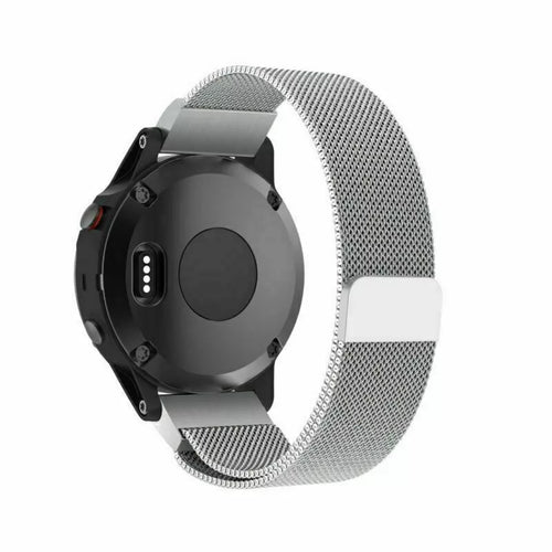 Garmin Forerunner 970 Milanese Strap (Silver)