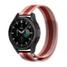 Bracelet Milanais Samsung Galaxy Watch 4 Classic 46mm (rouge/rose)