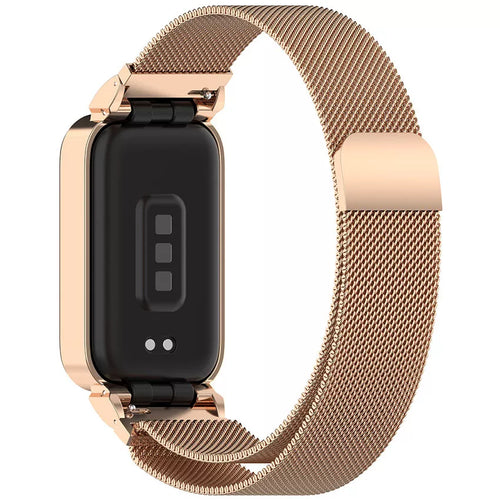 Bracelet Milanais Xiaomi Smart Band 9 Active (or rose)