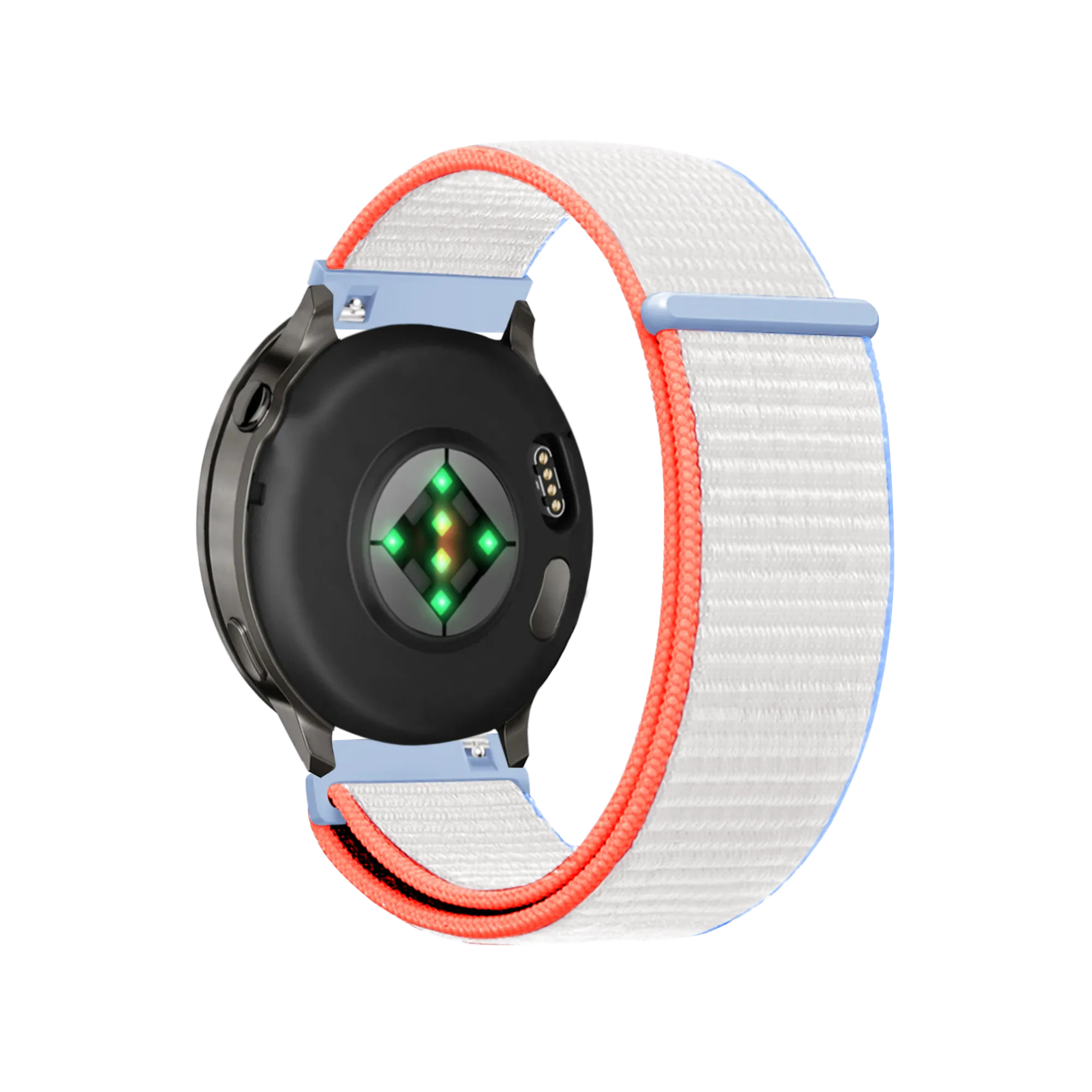 Bandz Bracelet nylon Loop Garmin Forerunner 265s (blanc lait)
