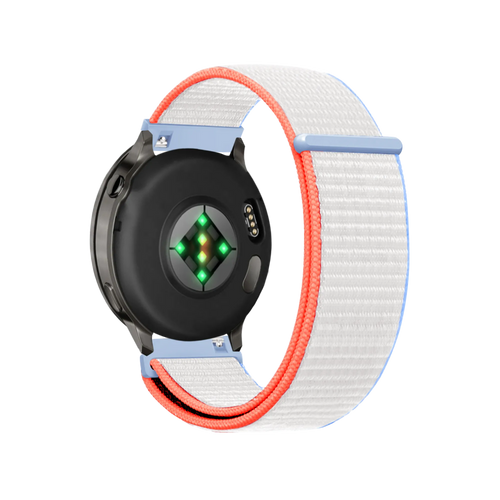 Bandz Bracelet nylon Loop Garmin Forerunner 255s (blanc lait)