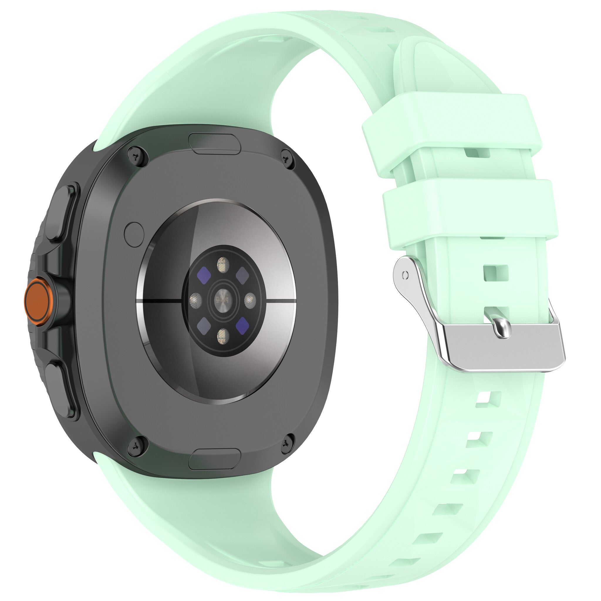 Bracelet silicone diamond Samsung Galaxy Watch 9 - 44mm (vert menthe)