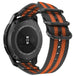 Huawei Watch GT 3 Pro 46mm Nylon Buckle Strap (Black/Orange)