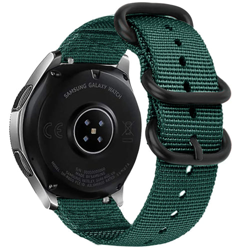 Amazfit Bip 3 (Pro) Nylon Buckle Strap (Dark Green)