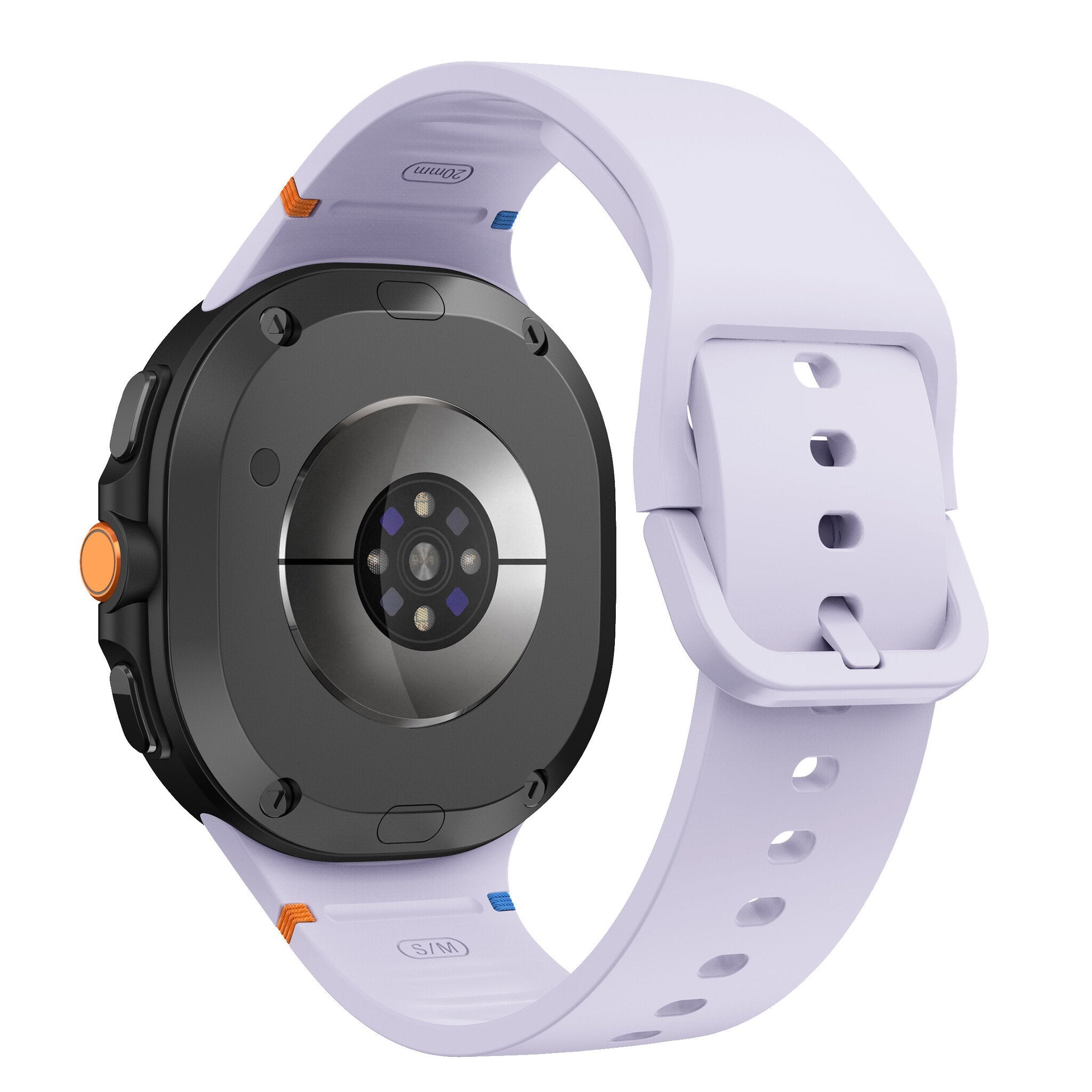 Bracelet silicone Samsung Galaxy Watch 8 - 40mm (violet clair)