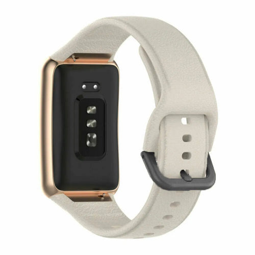 Silicone Strap, on a watch, 3/4 rear view