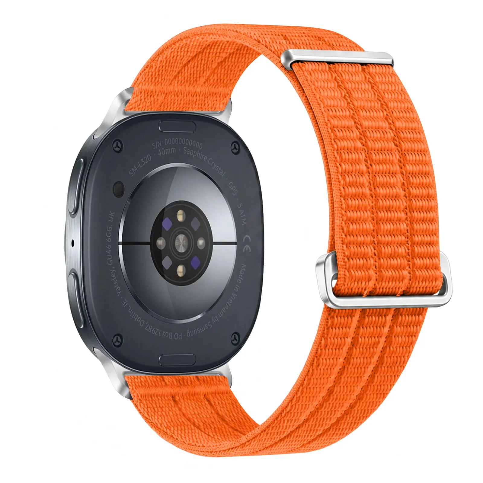 Bracelet nylon air Samsung Galaxy Watch 9 - 40mm (orange)