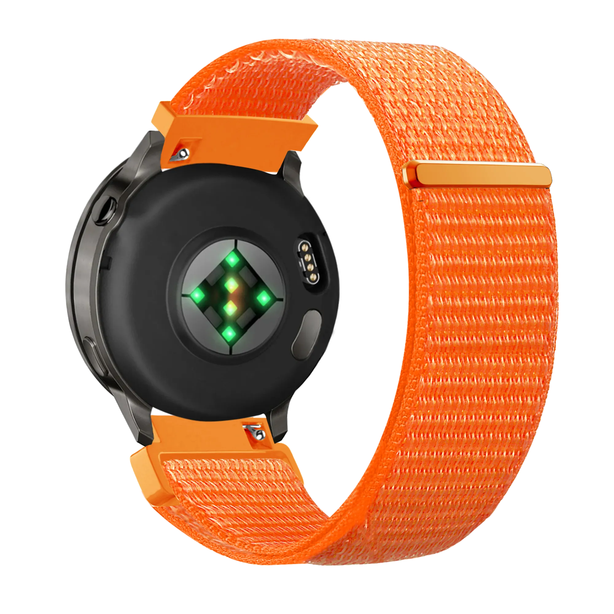 Bandz Garmin Forerunner 255 Nylon Loop Strap (Orange)