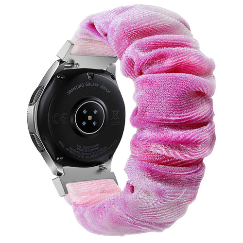 Samsung Galaxy Watch 4 Classic 46mm Scrunchie Strap (Purple Mix)