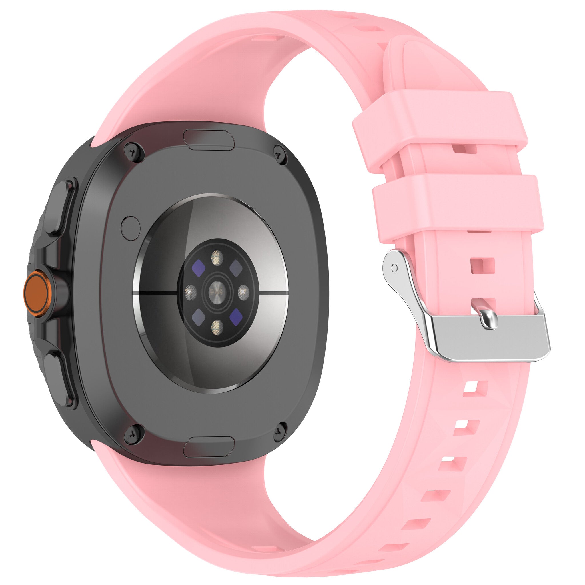 Bracelet silicone diamond Samsung Galaxy Watch 9 - 44mm (rose)