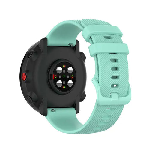 Bracelet silicone 'Premium' Suunto Run (S) (aqua)