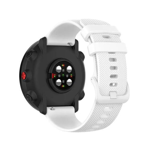 Bracelet en silicone de luxe Polar Vantage M3 (blanc)