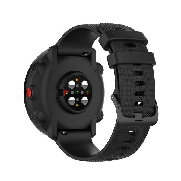 Bracelet silicone 'Premium' Coros Pace 3 (noir)