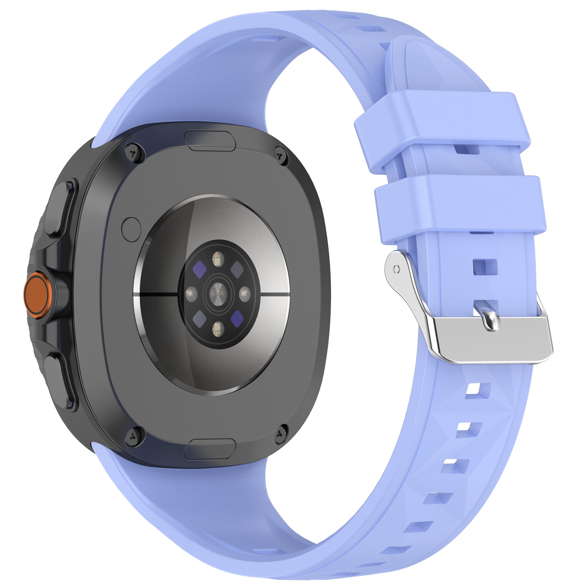 Bracelet silicone diamond Samsung Galaxy Watch 9 - 44mm (violet)