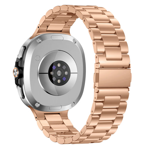 Samsung Galaxy Watch 8 Classic Steel Strap (Rose Gold)