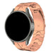 Bracelet acier solidité Samsung Galaxy Watch 4 Classic 42mm (or rose)