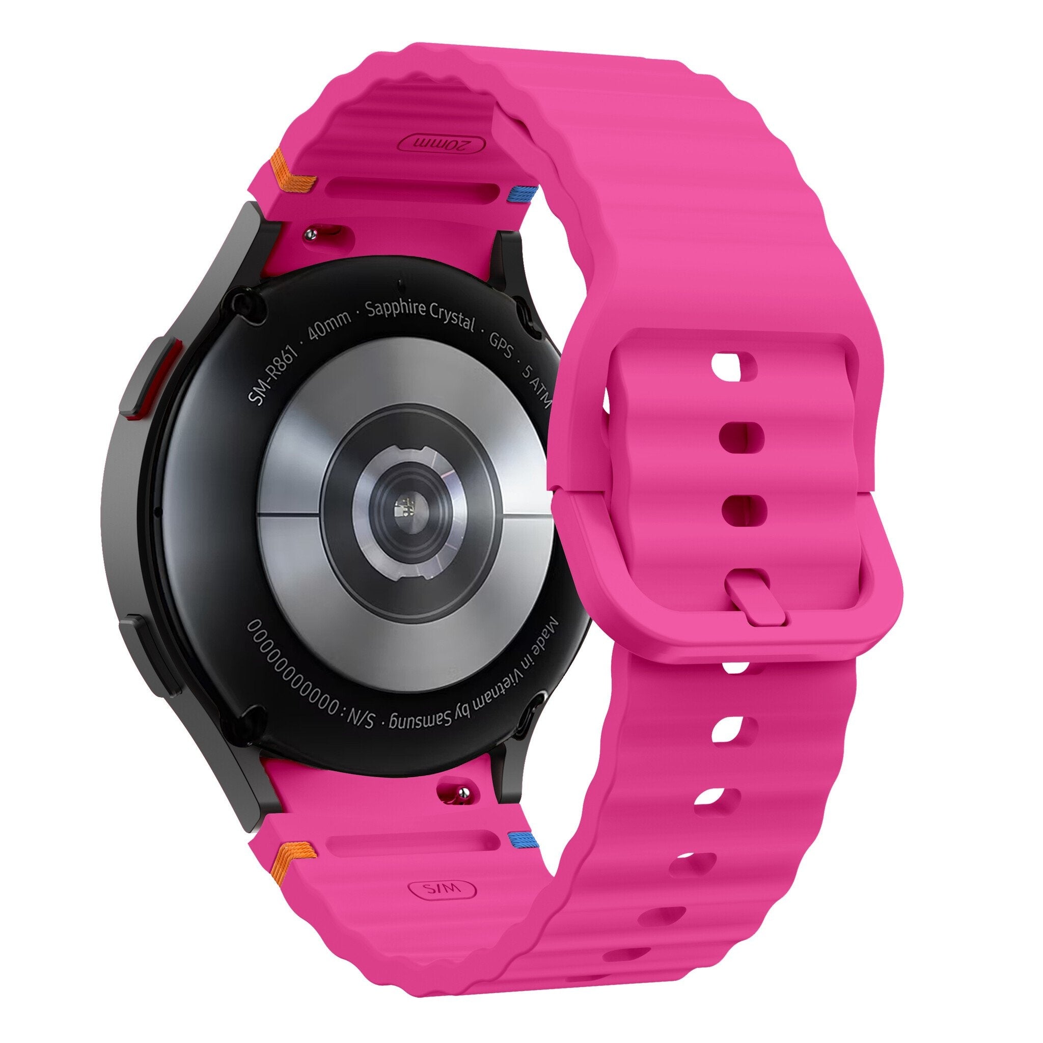 Bracelet Wave Samsung Galaxy Watch 5 - 40 mm ((rose vif)